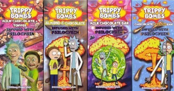 Trippy Bombs Fungi Chocolate 6000MG